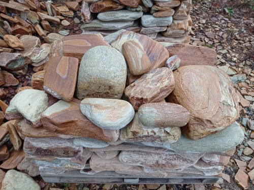 Златолит жёлтый, жёлто-зелёный глыбки и валуны для ланшафтного дизайна купить в Югорске