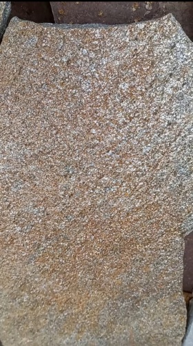 Плитняк златолит серебристый для цоколя, отмостки купить в Югорске