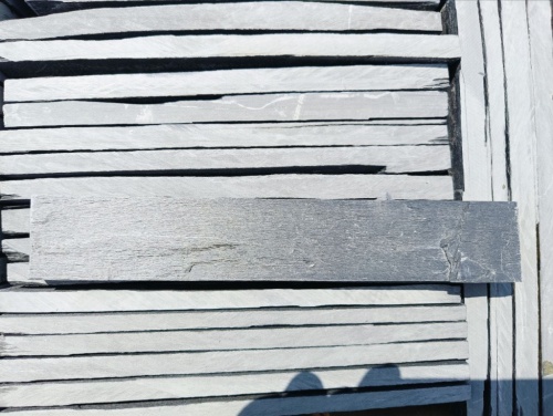 Плитка чёрная из натурального камня фасадная 30 см * 5 см, толщина 7 мм -30 мм купить в Югорске